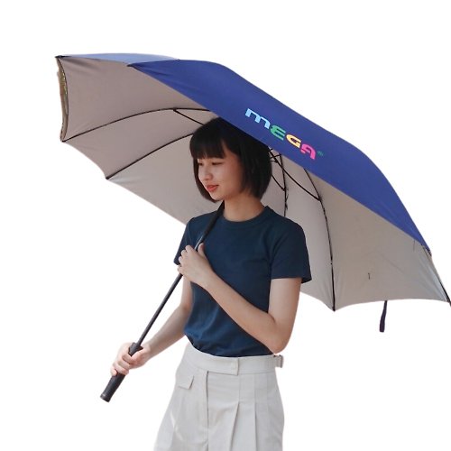日本MEGA 【MEGA GOLF】超強8邊形 高爾夫 自動 晴雨傘 MG-004D