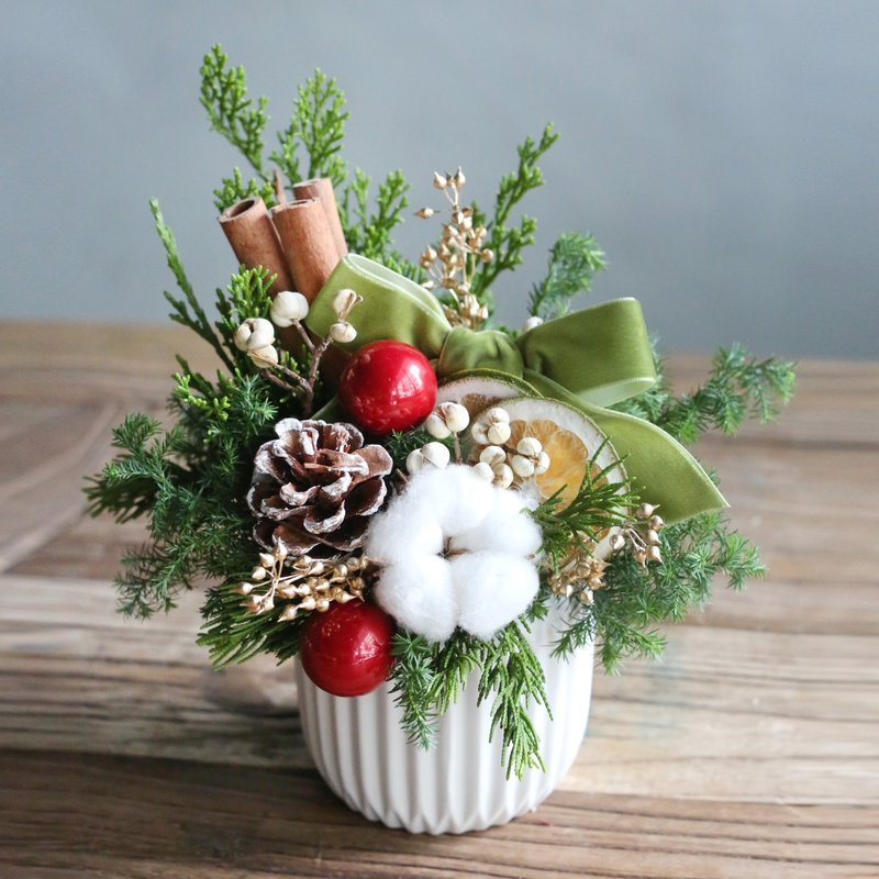 Christmas│Potted Flowers-Take a moment to sell tablet DIY courses - Plants & Floral Arrangement - Plants & Flowers 