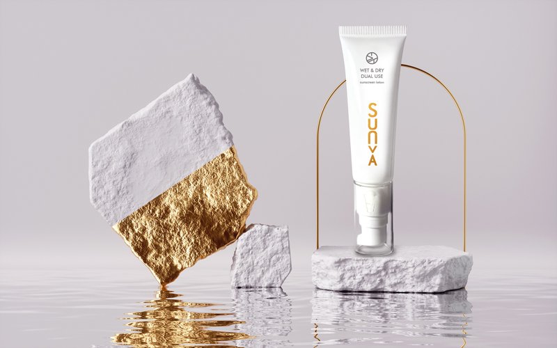 SUNVA Mineral Wet and Dry Sunscreen - Sunscreen - Plastic 