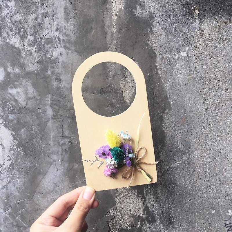 "Wannabe" dry flower door to the tag ~ Wenqing sense of graduation gift table decoration desk desk furnishings eternal flower gift room layout floral wedding wedding arrangement bunny grass dry bouquet MIT gift guest material wedding small thing  - ตกแต่งต้นไม้ - พืช/ดอกไม้ หลากหลายสี