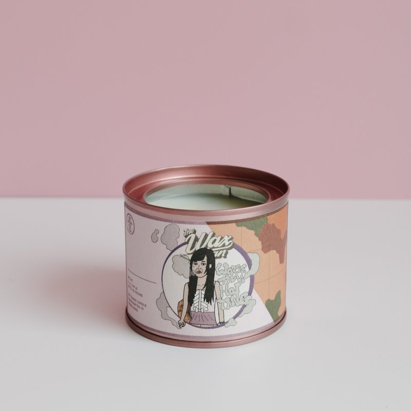 Worse Than Hoi Ting | Strange Scent Soy Candle 140g - เทียน/เชิงเทียน - ขี้ผึ้ง 