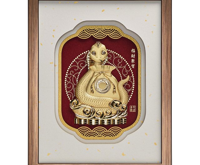 金箔立体芸術絵　金箔カード 金製品 金箔立体芸術絵金箔カード 金製品
