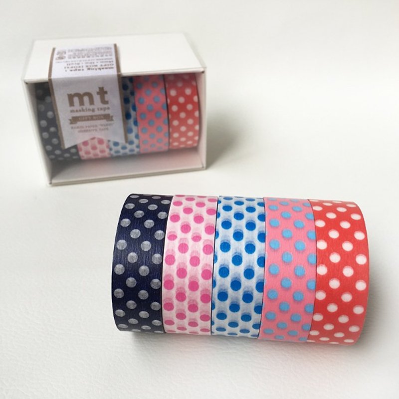 mt and paper tape Gift Box [Shuiyu little (MT05G005)] 2016Summer - Washi Tape - Paper Multicolor