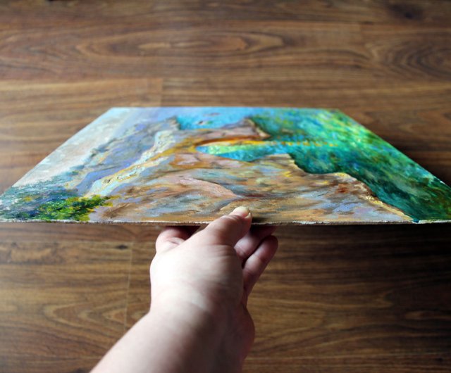 アート。絵。海の絵。『HOPE』絵画。sea オーシャンアート。風景画。 アート。絵。海の絵。『HOPE』絵画。sea オーシャンアート。風景