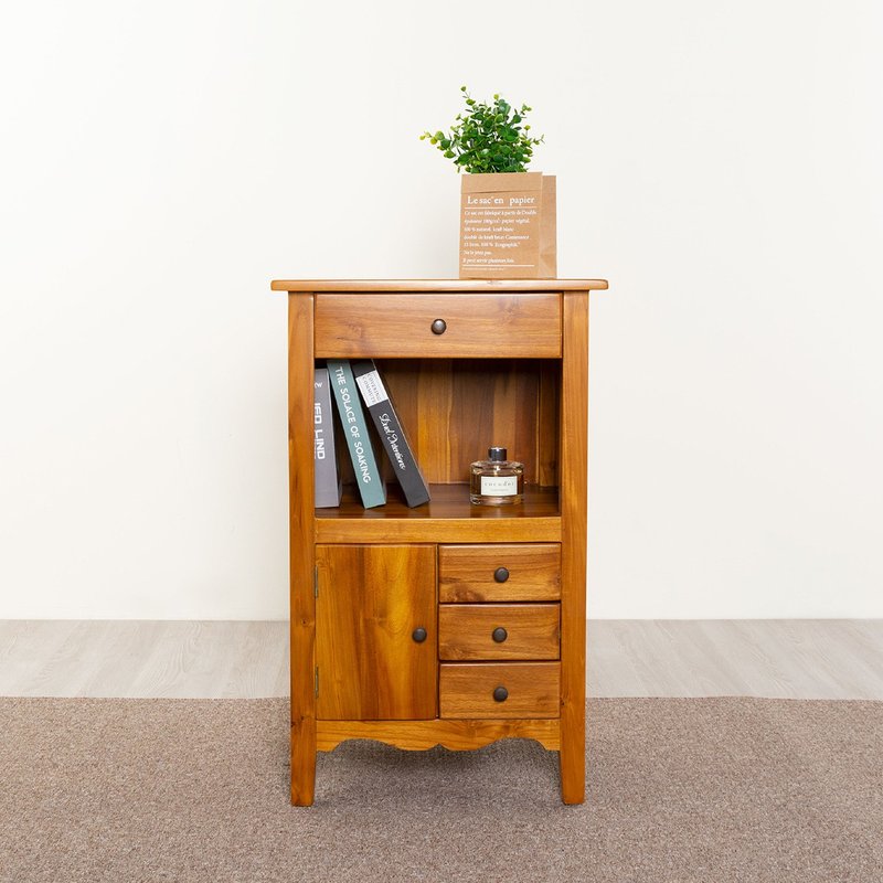 [Celebrate Forest Living] Fuyun Storage Cabinet/Teak Furniture/Handmade - Other Furniture - Wood Brown