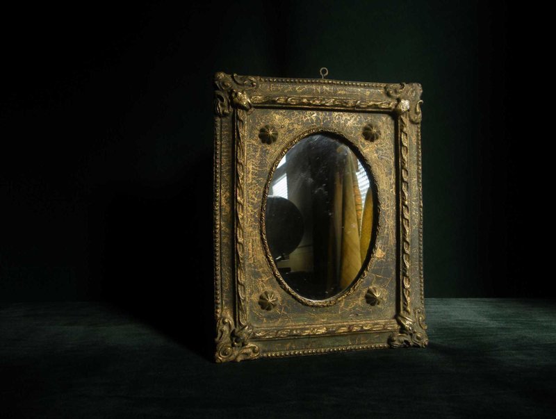 【老時光 OLD-TIME】早期美國壁鏡掛鏡 - 擺飾/家飾品 - 其他材質 