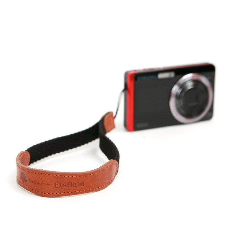 Combination | Leather Wristband | 2 Colors | EtsHaim - Camera Straps & Stands - Genuine Leather Multicolor