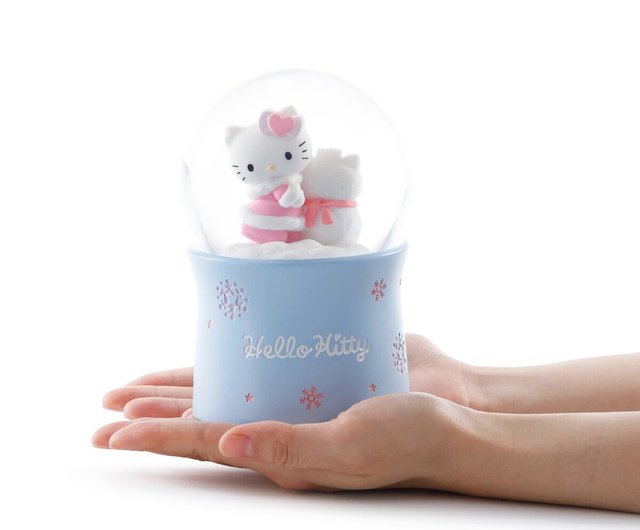 ハローキティ スノーマン オルゴールスノードーム - ショップ JARLL
