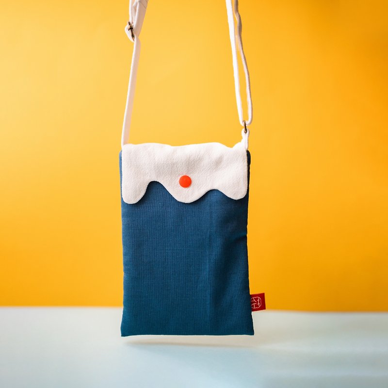 coming soon new open hand bag L - Messenger Bags & Sling Bags - Cotton & Hemp Blue