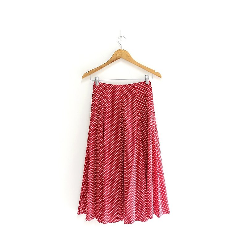 │Slowly│ Bricks red little bit of vintage - Vintage │vintage vintage - Skirts - Polyester Multicolor