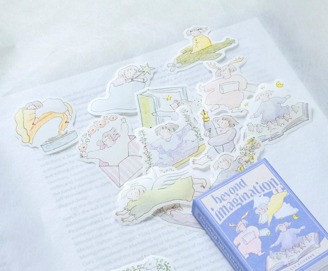 Sticker Flakes - Passers-by - Matchbox  Kawaii Planner Stickers Die Cut -  Shop dodolulu Stickers - Pinkoi