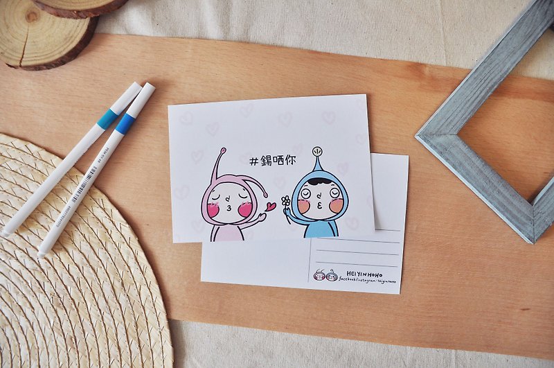 Postcard#Xixiaoyou - การ์ด/โปสการ์ด - กระดาษ หลากหลายสี