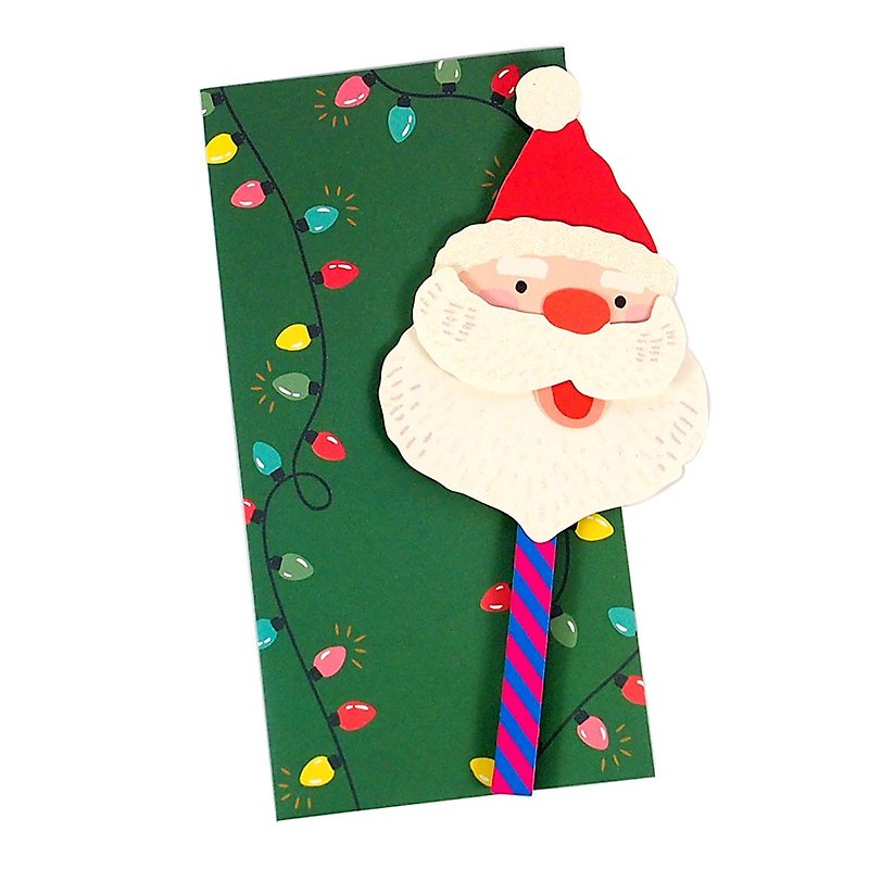サンタクロース クリスマスカード 【Hallmark-JP 日本のクリスマスシリーズ】 - カード・はがき - 紙 多色