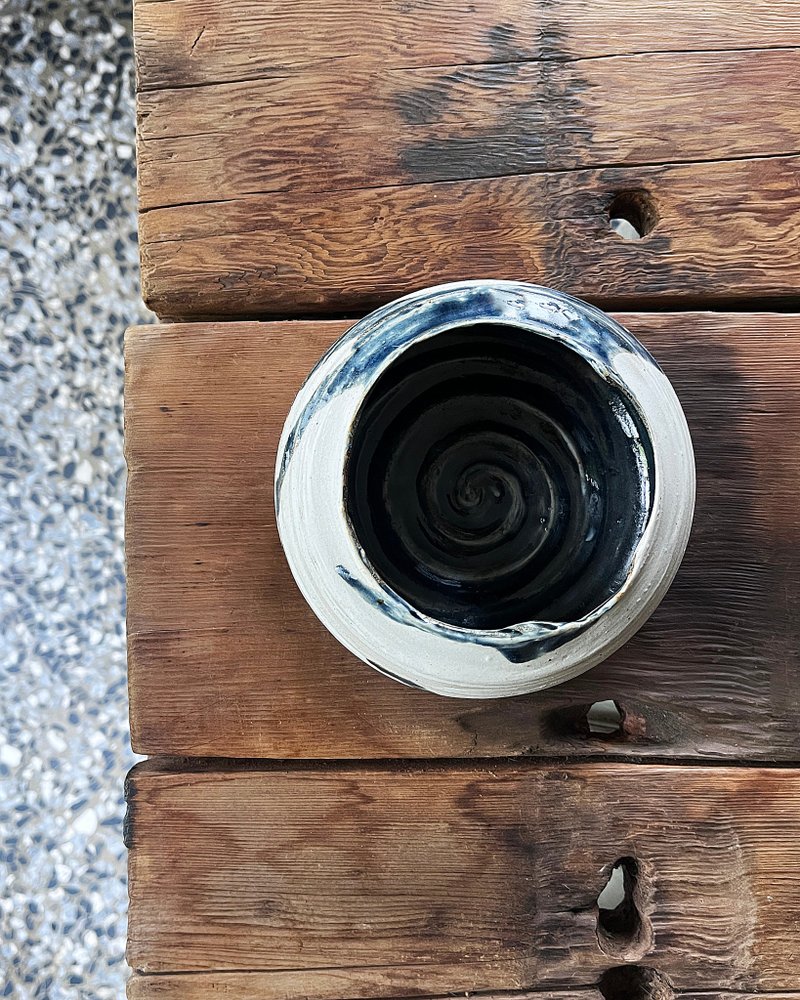 墨藍 水方 茶席 | 陶器皿 - 茶壺/茶杯/茶具 - 陶 藍色