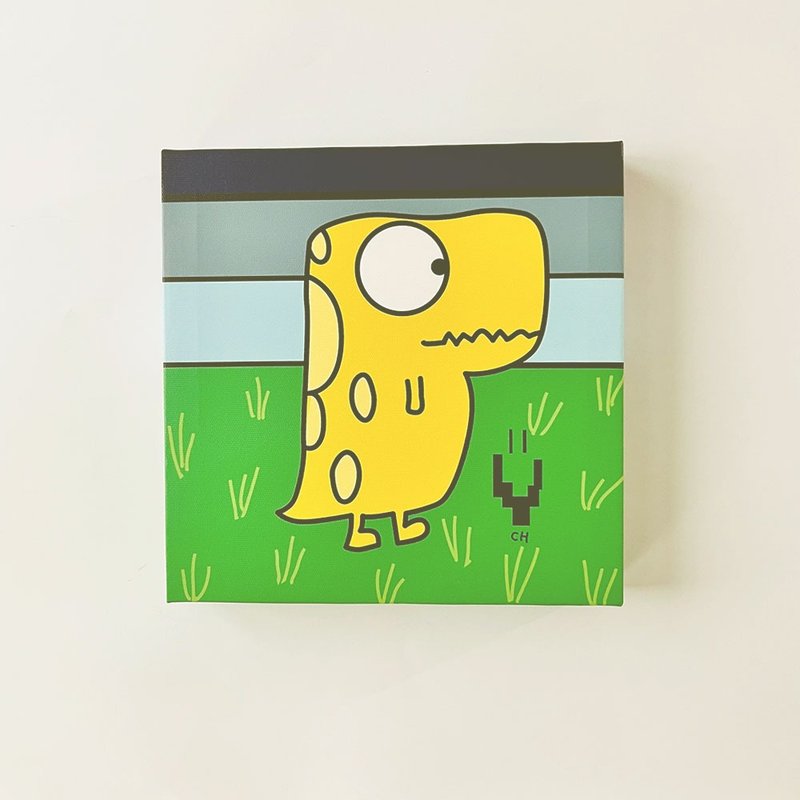 無框畫│香蕉龍 ( 童趣 怪奇 canvas print ) - 海報/掛畫/掛布 - 木頭 