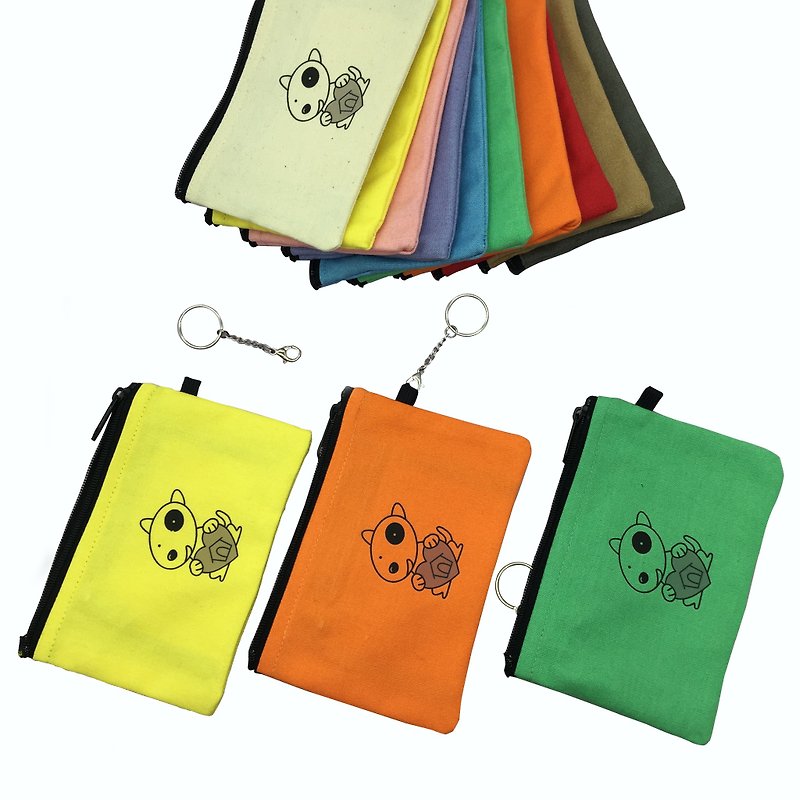 YCCT Key Purse - Wang Xingren - Three Ways to Use to Meet Multiple Potentials - Keychains - Cotton & Hemp Multicolor