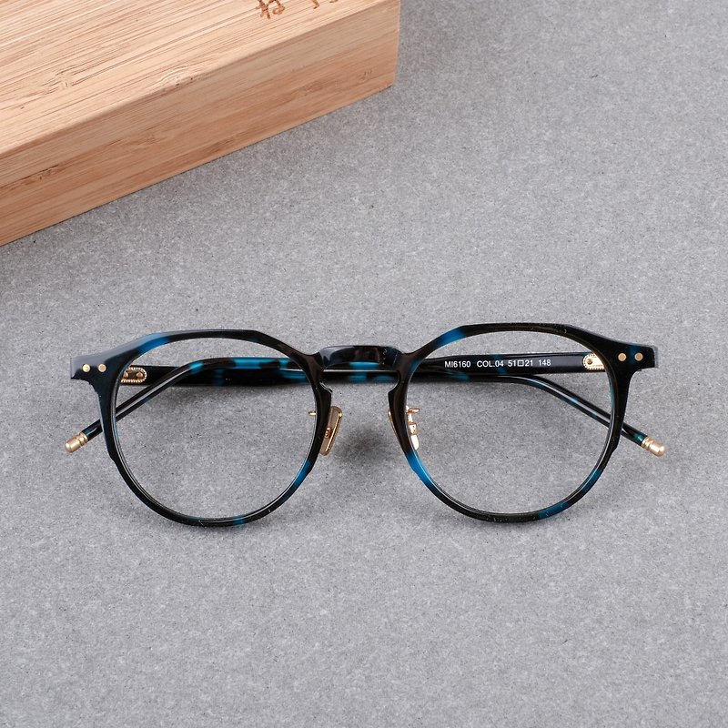 【福利品】日本熱賣款 百搭圓六角 輕量化設計 男女眼鏡 鏡框 - 眼鏡/眼鏡框 - 其他材質 