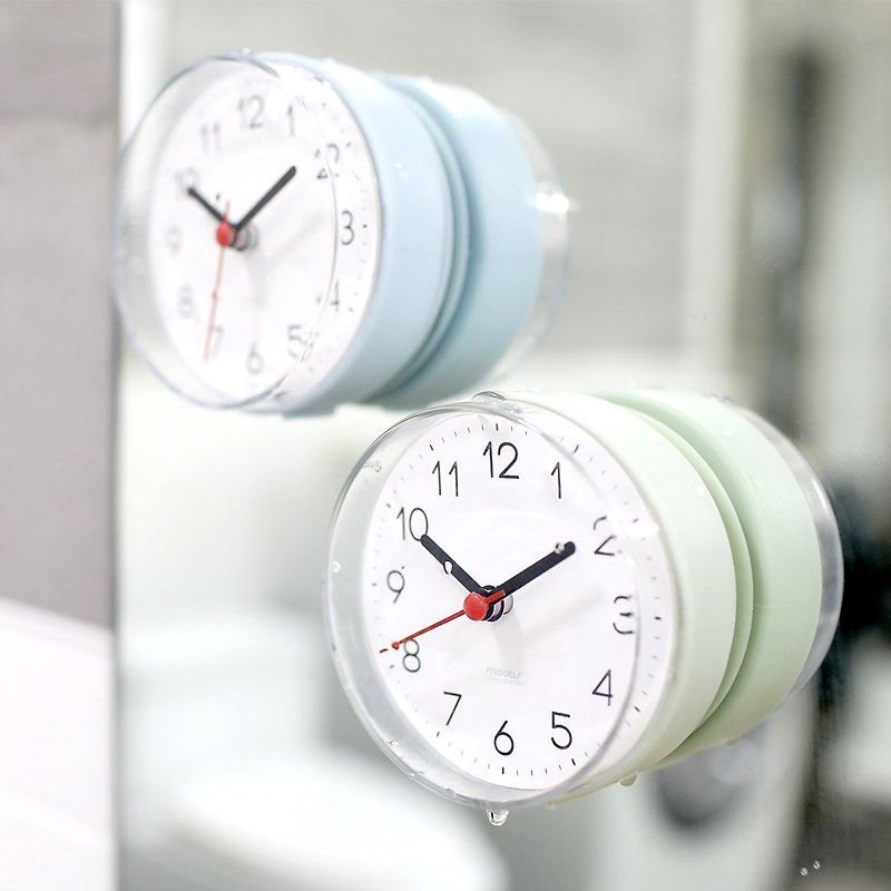 MOA - 2-Way Bath Clock - Clocks - Plastic 