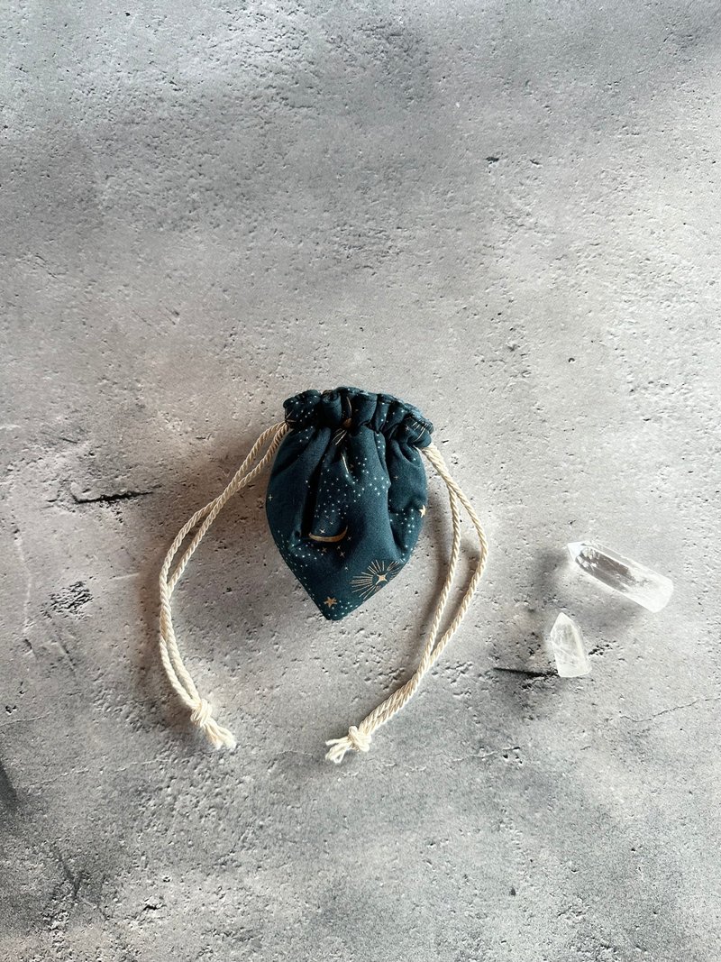 手作靈擺　飾品束口袋 - 化妝包/收納袋 - 其他材質 