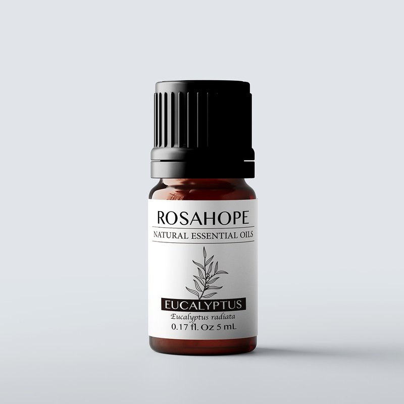 瑰荷希【澳洲尤加利精油】純天然萃自澳洲 深度呼吸釋放 身心舒暢 - 香氛/精油/擴香 - 精油 白色