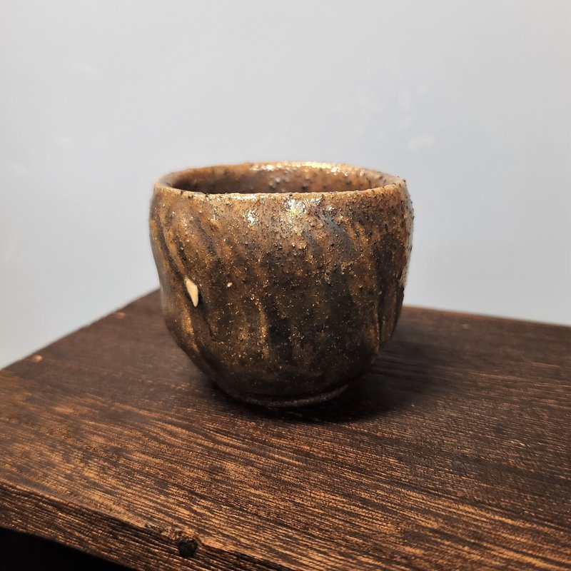 柴燒品茗杯 / 茶杯 / 主人杯 - 茶壺/茶杯/茶具 - 陶 黑色