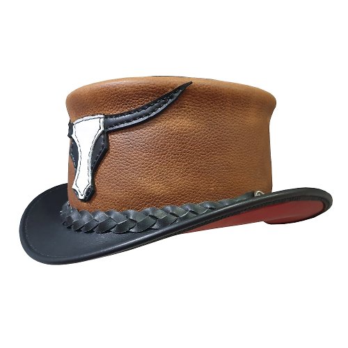 Wallets And Hats 4 U Rodeo Leather Top Hat