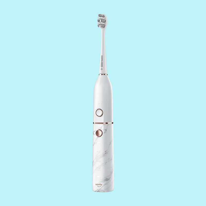 【usmile】U2S Sonic Vibration Electric Toothbrush (Marble White) - Other - Plastic 