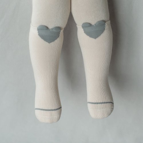 日安朵朵 Happy Prince 韓國製 Rio愛心嬰兒童及膝襪