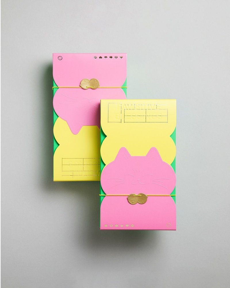 Pawsitive Blessings - ポチ袋/紅包/ギフト封筒 (24枚) ピンク - ご祝儀袋・ポチ袋 - 紙 