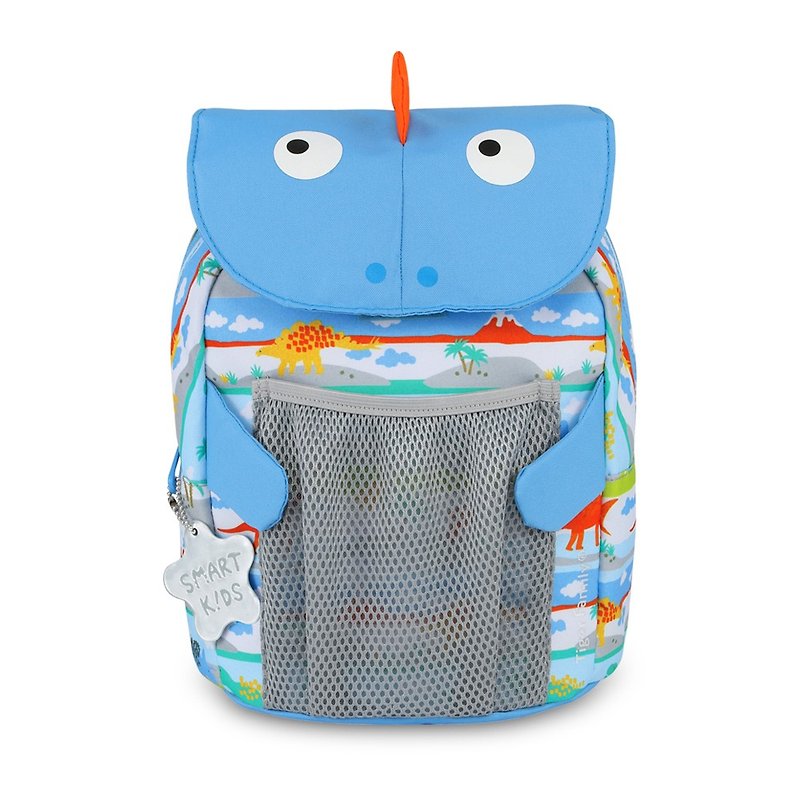 TigerFamily Hugging Good Friends Child Decompression Backpack - Little Dinosaur Lake - กระเป๋าเป้สะพายหลัง - วัสดุอื่นๆ สีน้ำเงิน