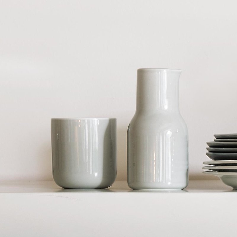 【MENU Danish Design Home Furnishing】New Norm Double Ceramic Mug - แก้วมัค/แก้วกาแฟ - เครื่องลายคราม 