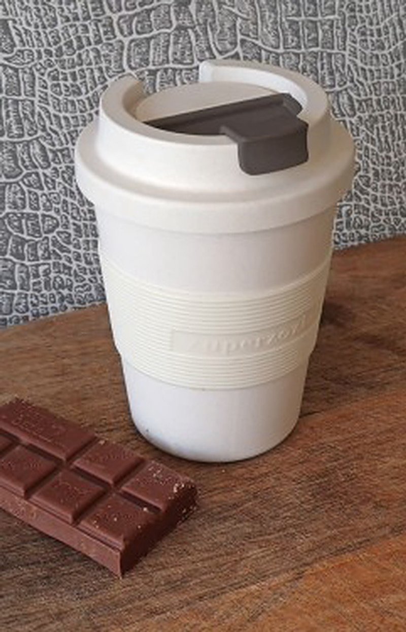 Zuperzozial Time-Out Mug (medium) - Coconut White - Mugs - Eco-Friendly Materials White