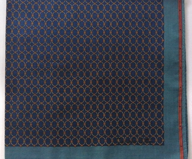 Christian Dior Vintage Handkerchief Monogram Blue 19.5 x 19 inches - Shop  orangesodapanda Handkerchiefs & Pocket Squares - Pinkoi