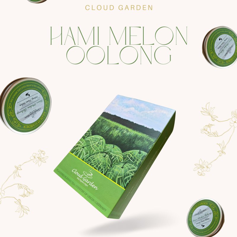 【德國茶】哈密瓜烏龍茶 50g 小茶罐 茶葉 茶 - 茶葉/茶包/水果茶 - 植物．花 