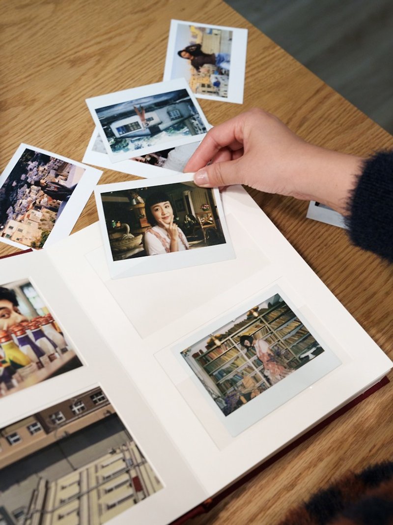 5-inch photo album Wide Polaroid Album Hardcover edition Able to write - Photo Albums & Books - Paper 