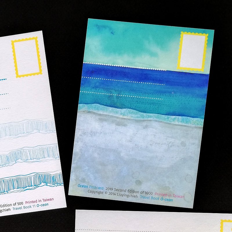 Liuyingchieh's mobile note Qixingtan postcard - Cards & Postcards - Paper Blue