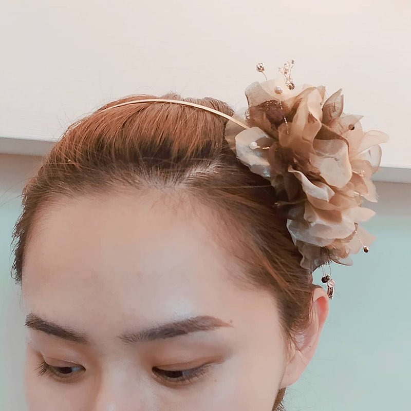 Romantic Spring - floral headband