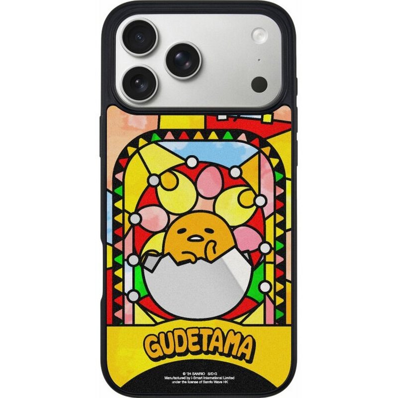 Sanrio - Gudetama iPhone 16 Samsung S25 Mirror Case Magsafe Compatible - Phone Cases - Plastic Multicolor