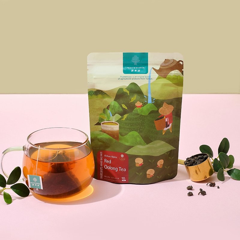 【講果語】阿里山高山生態 紅烏龍茶3g x 10入 - 茶葉/茶包 - 其他材質 