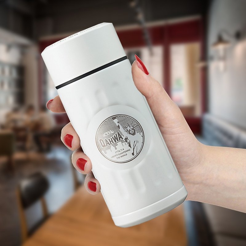 CB Japan mini精品咖啡專用保冷保溫杯-白色限定 - 保溫瓶/保溫杯 - 不鏽鋼 白色
