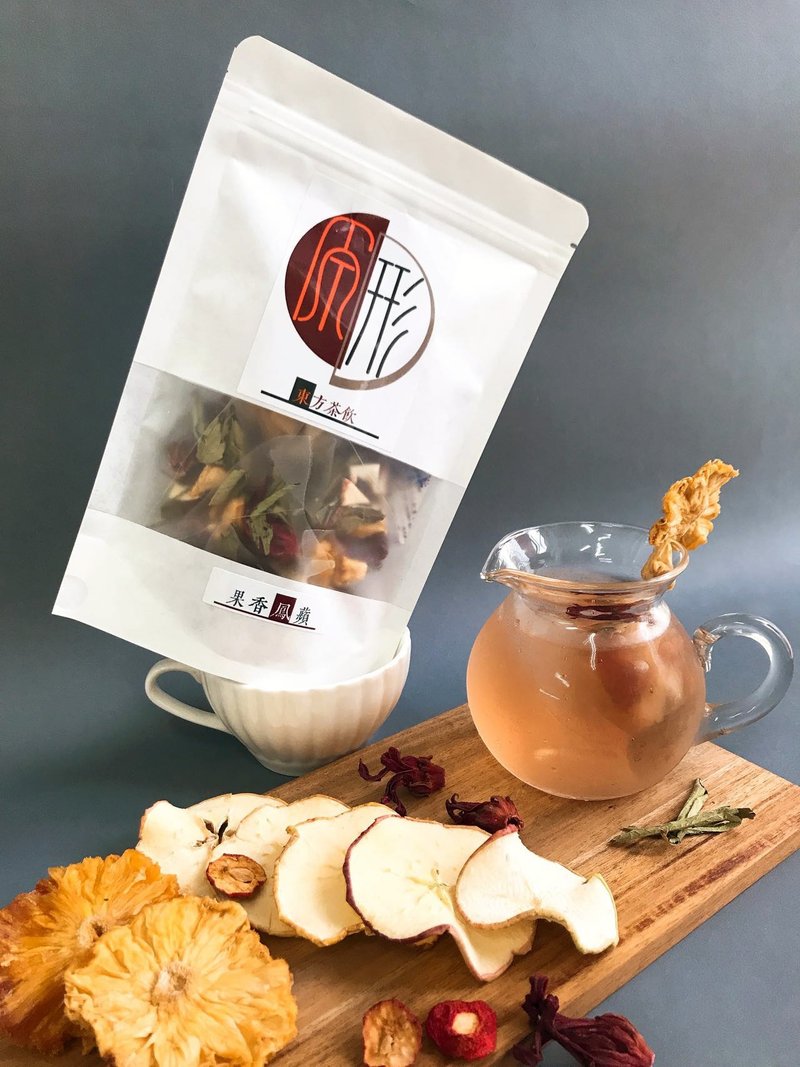 【Fruit Tea】-Fruit-flavored Phoenix Ping (8 pcs)-Selected local fruits from Taiwan with natural ingredients and no additives - Tea - Fresh Ingredients 