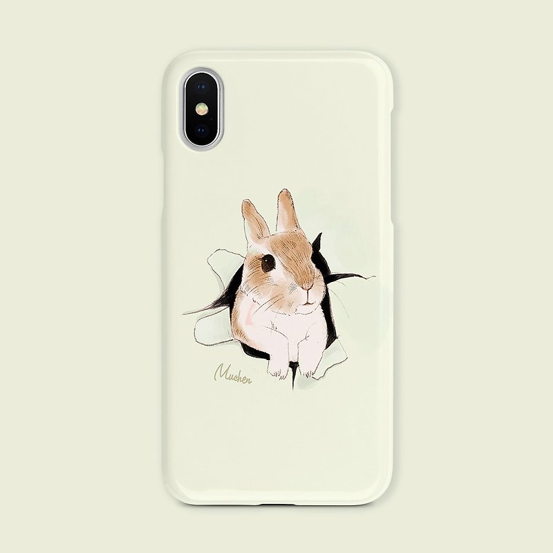 Broken Bunny-Hard Shell (iPhone.Samsung Samsung, HTC, Sony.ASUS mobile phone cases) - Phone Cases - Plastic Multicolor