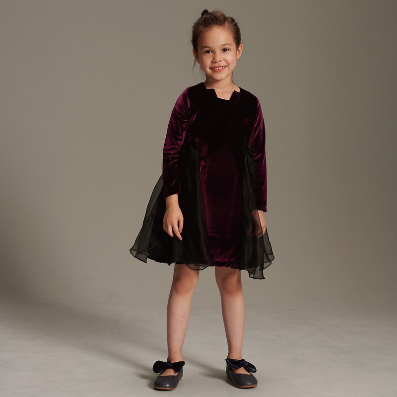 Magic princess dress - Kids' Dresses - Cotton & Hemp Purple