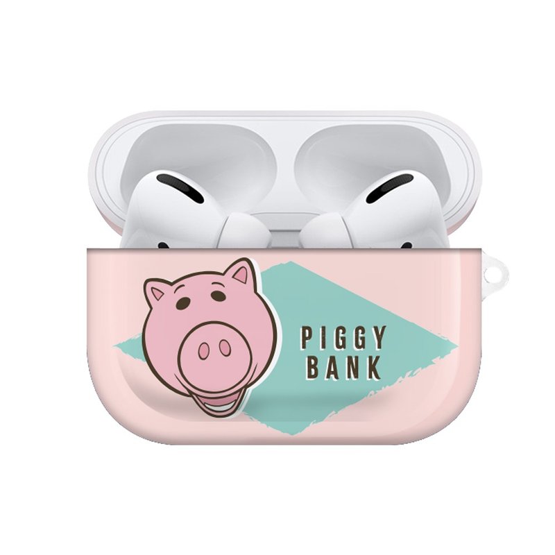 迪士尼系列 Airpods Pro耳機保護套 玩具總動員 火腿豬 Hamm - 科技小物 - 塑膠 粉紅色