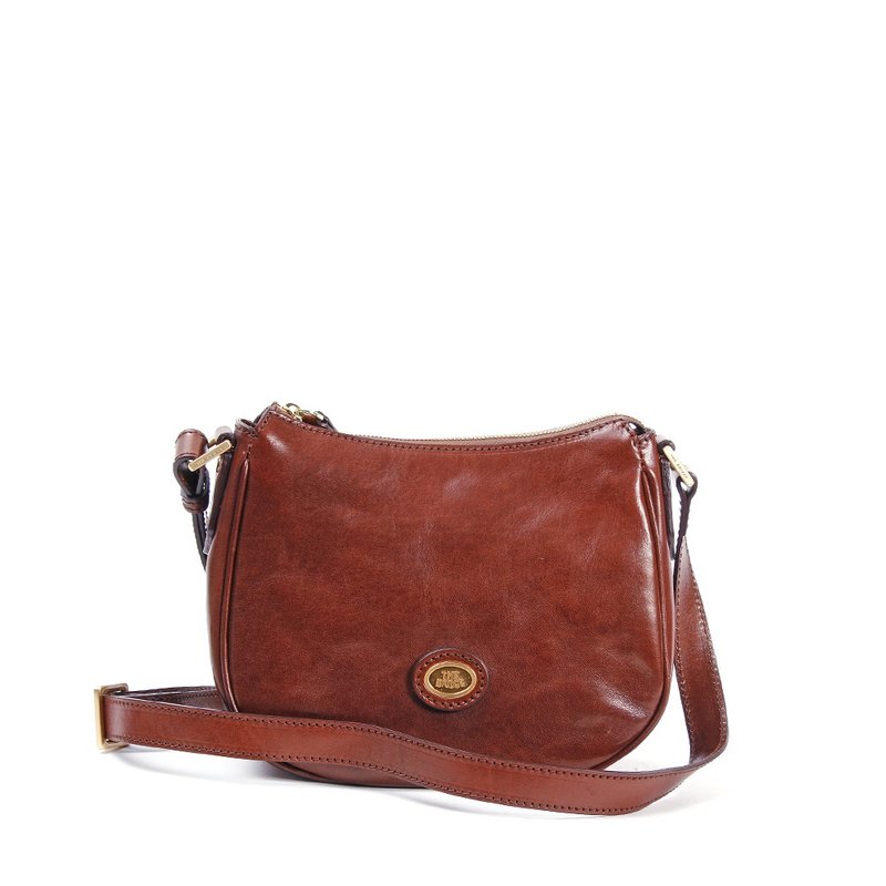 THE BRIDGE STORY SHOULDER & CROSSBODY BAG - Messenger Bags & Sling Bags - Genuine Leather Brown