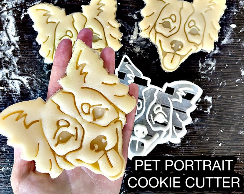 Custom Pet Portrait Cookie Cutter - 其他 - 塑膠 