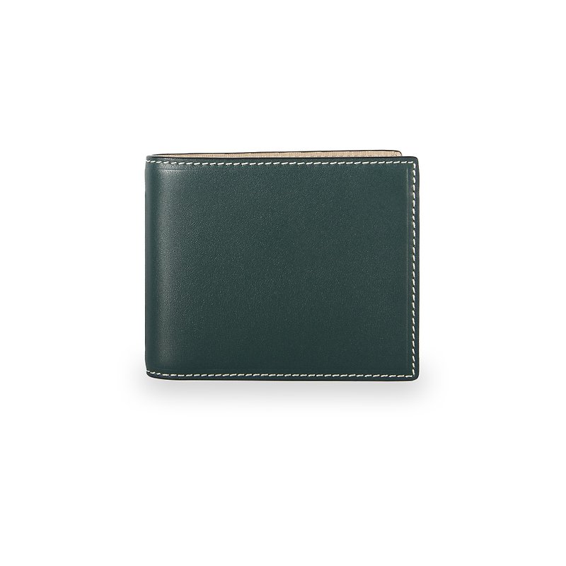 Jackson Bi-fold Leather Wallet (RFID) - Loden - Wallets - Genuine Leather Green