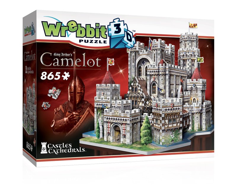 卡美洛 ∕ 亞瑟王傳說_3D拼圖_865片 - 拼圖/砌圖 - 其他材質 多色