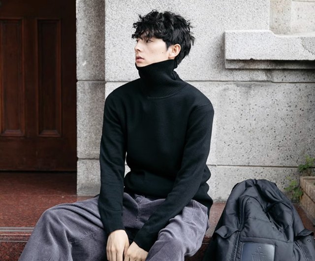 Japanese turtleneck outlet