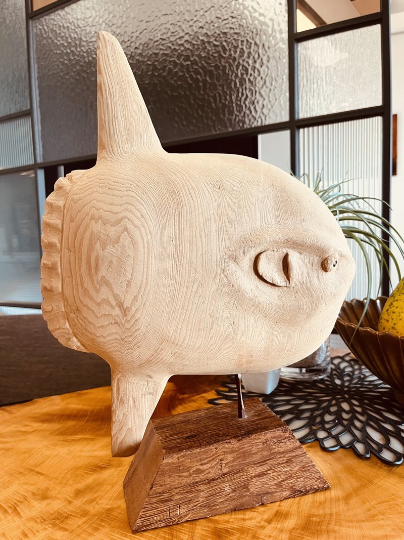 曼波魚/老檜木 - 擺飾/家飾品 - 木頭 